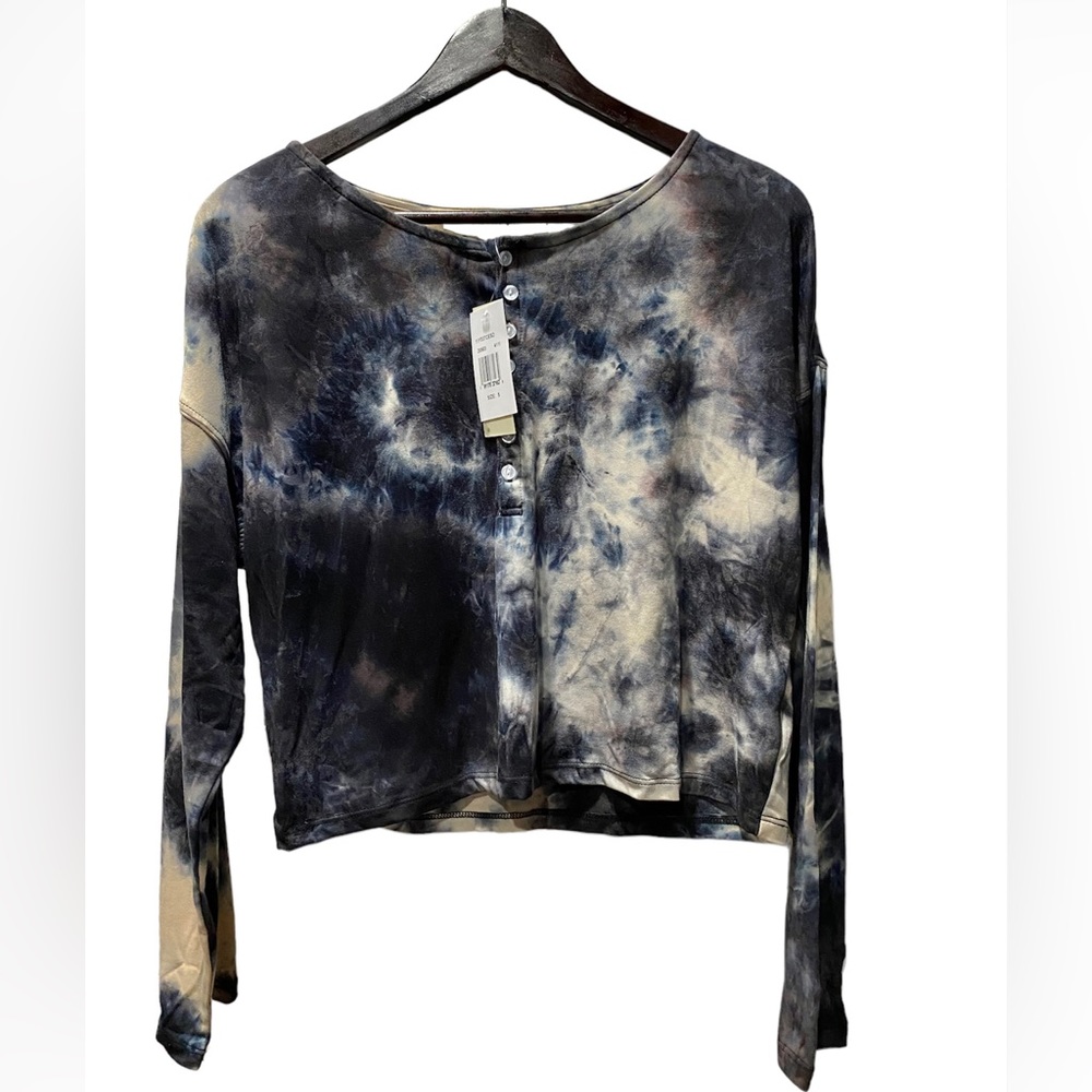 Row A Tie Dye Top Shirt Small NEW NWT